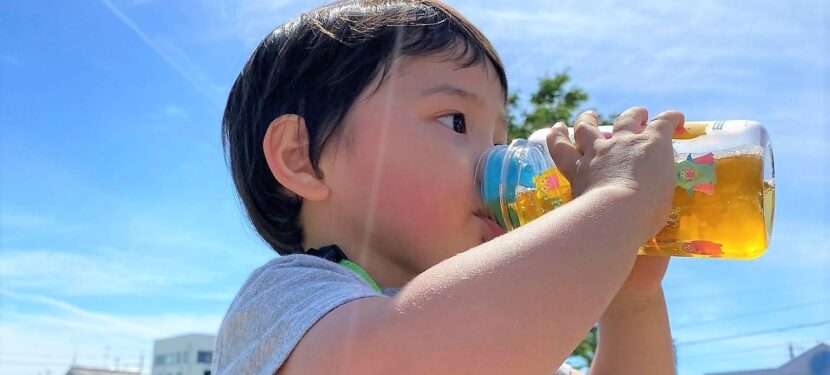 子どもの塩分摂取量〜真夏は水分補給と一緒に塩分補充が必要？〜