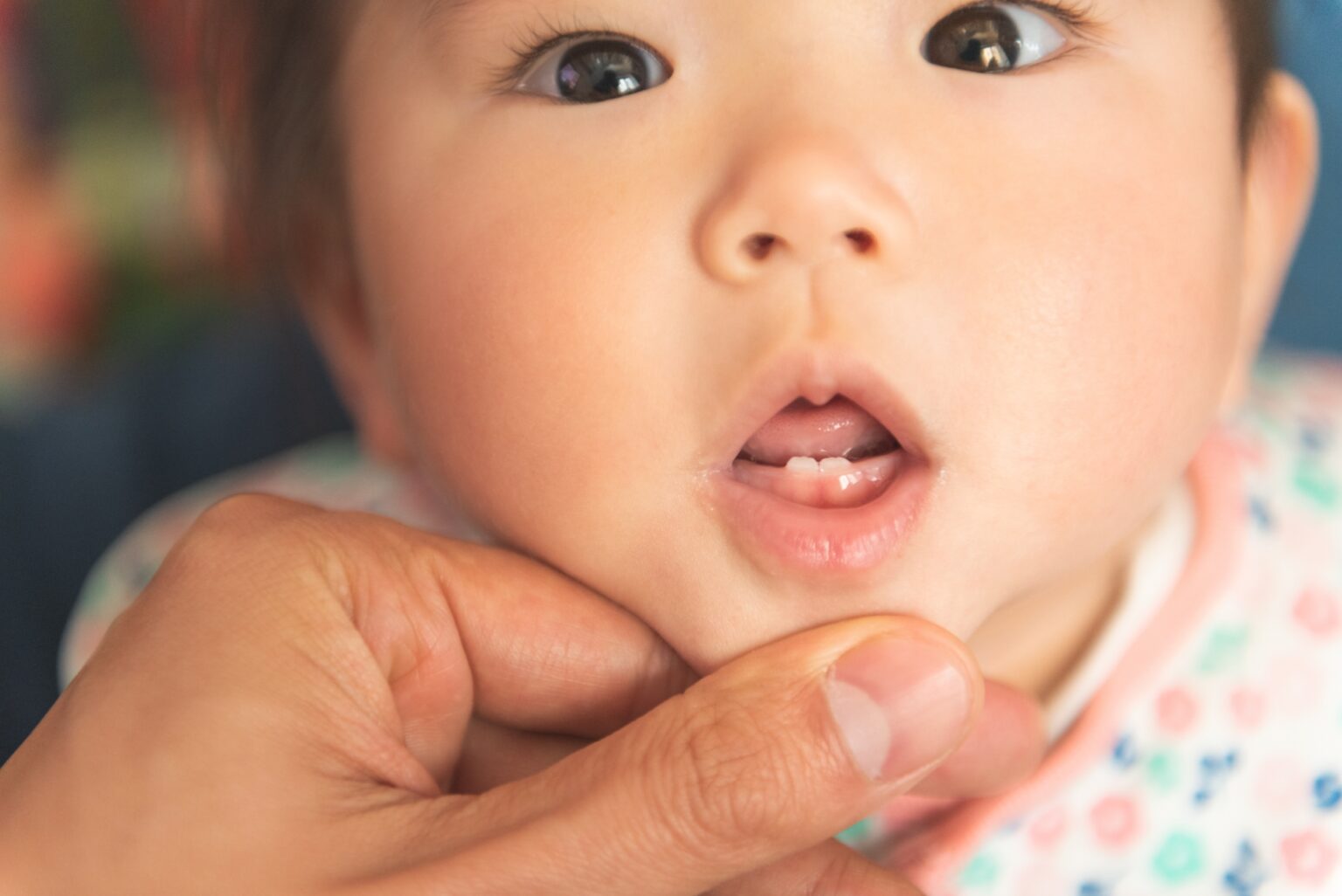 歯が生えるおよび発熱の症状